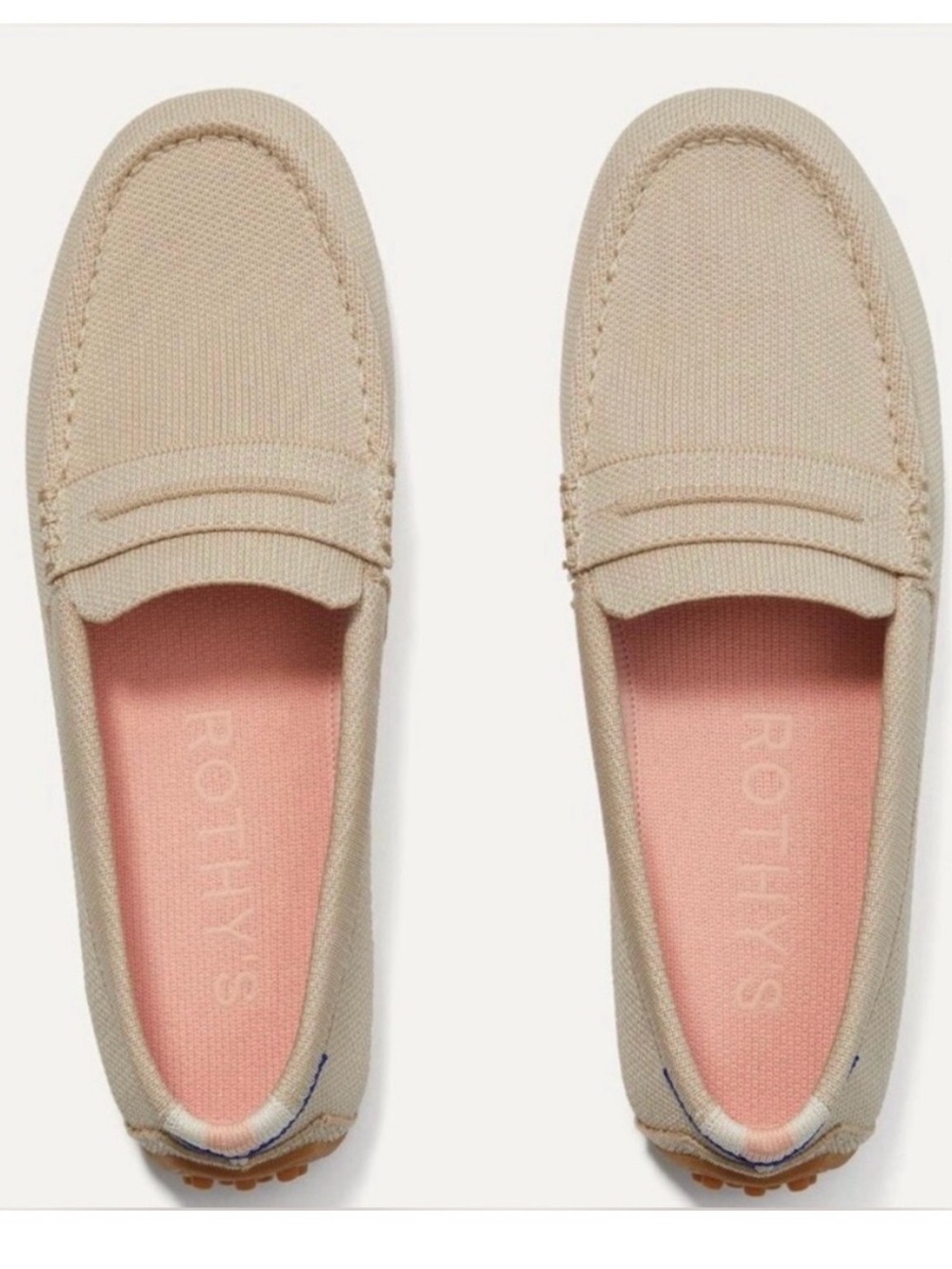 Rothy's The Driver Loafer - Beige/Cream